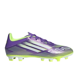 Adidas f50 klubb fg/mg m ji0043 fotbollsskor violett 1