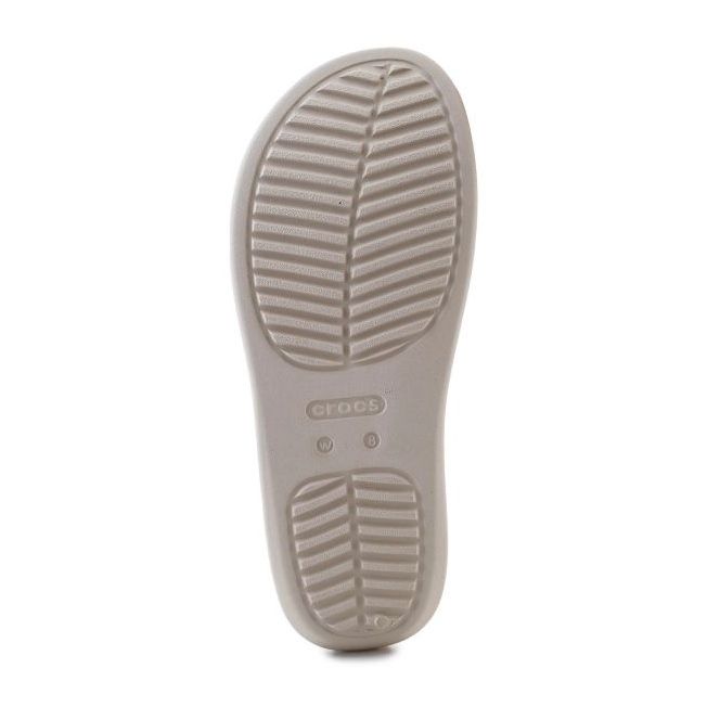 Flip-flops Crocs Getaway Platform Toe Loop 210834-0LH beige 7