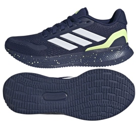 Adidas runfalcon 5 jr jq9781 skor blå 1