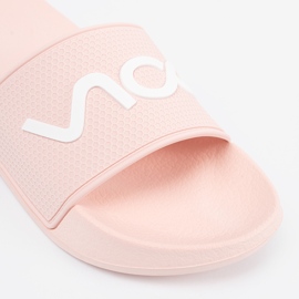 Shelvt Rosa flip -flops med inskriptionen 1