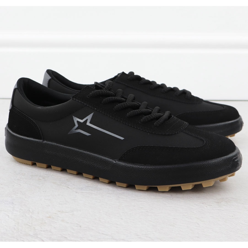 Sportskor Herrens svarta sneakers Big Star NN174118 1