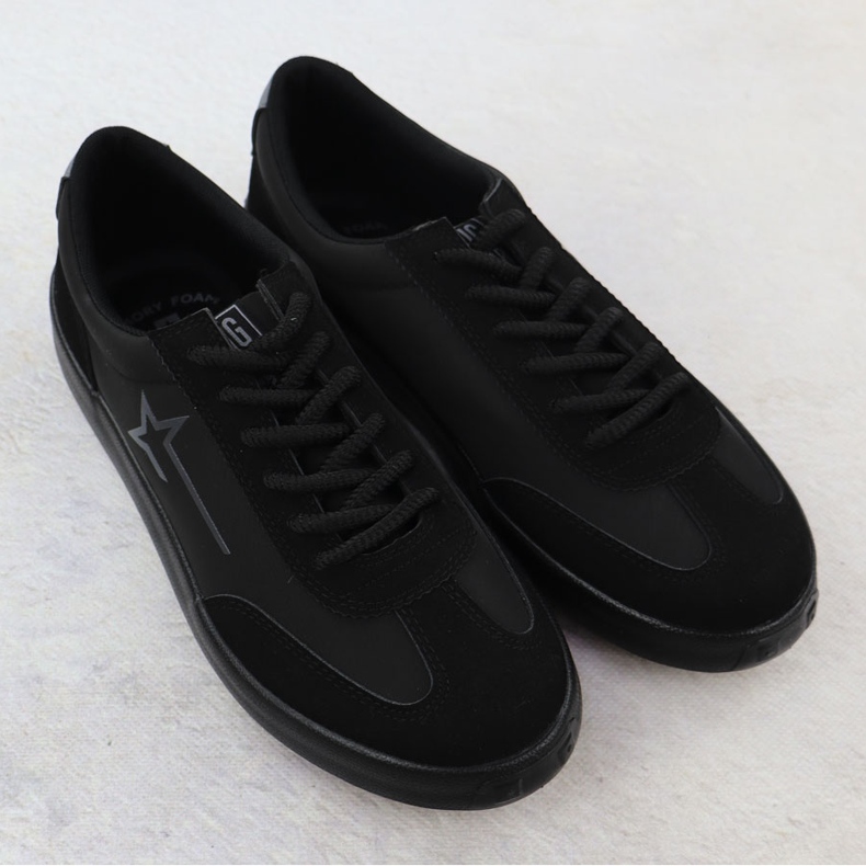 Sportskor Herrens svarta sneakers Big Star NN174118 2