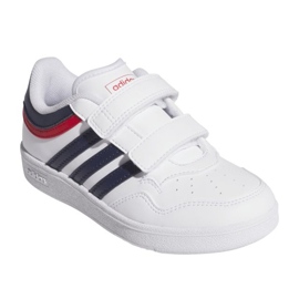 Adidas hoops 4.0 jr ji3484 skor vit 1