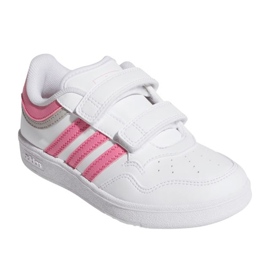 Adidas hoops 4.0 jfr c jr ji0907 skor vit 1