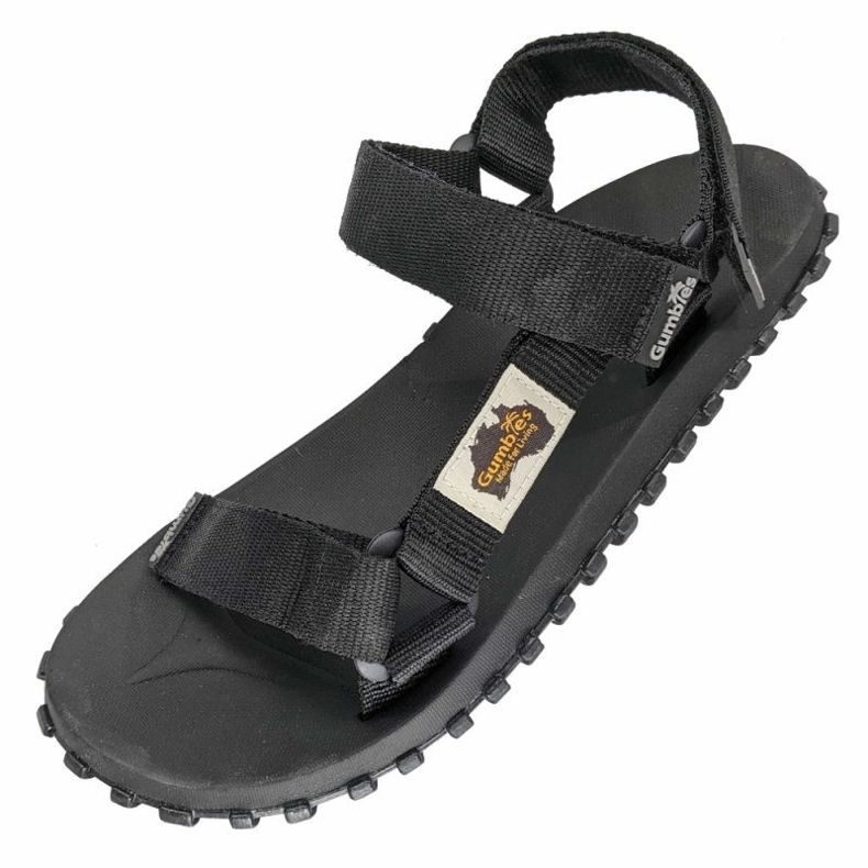 Herr sandaler gumbies scrambler sandal g-sc-uni-svart 2