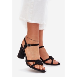 Boto Kvinnors sandaler på Black Mavira Post svart 1