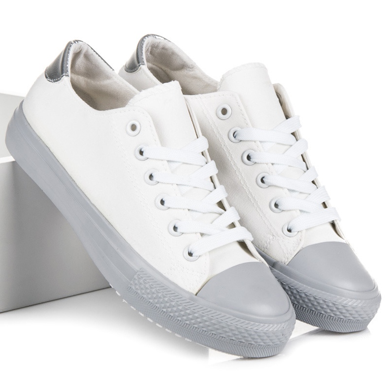 Dam sneakers vit 1