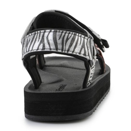 Sandaler D.Franklin Forest High Strips Animal Print DFSH404002-ABLA svart 2