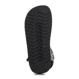 Sandaler D.Franklin Forest High Strips Animal Print DFSH404002-ABLA svart 4