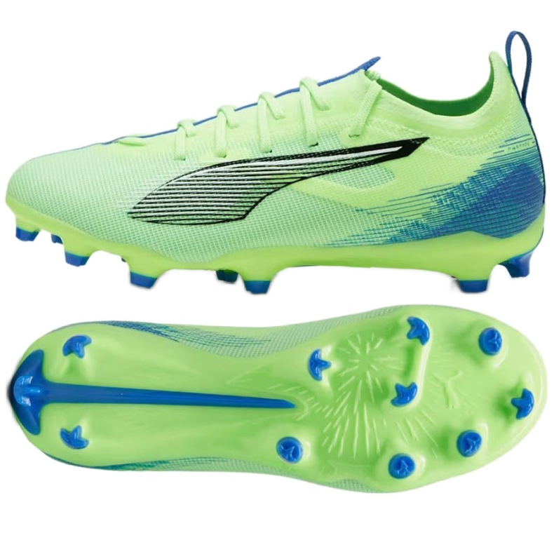 Puma Ultra 5 Pro FG/AG JR 107693-03 Fotbollsskor grön 1