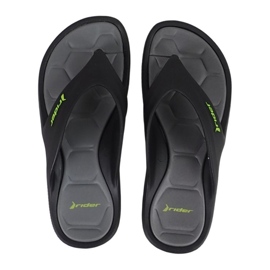 Herr Rider Cape XVIII AD 83631-AZ143 Svart flip-flops 2