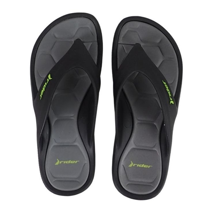 Herr Rider Cape XVIII AD 83631-AZ143 Svart flip-flops 2