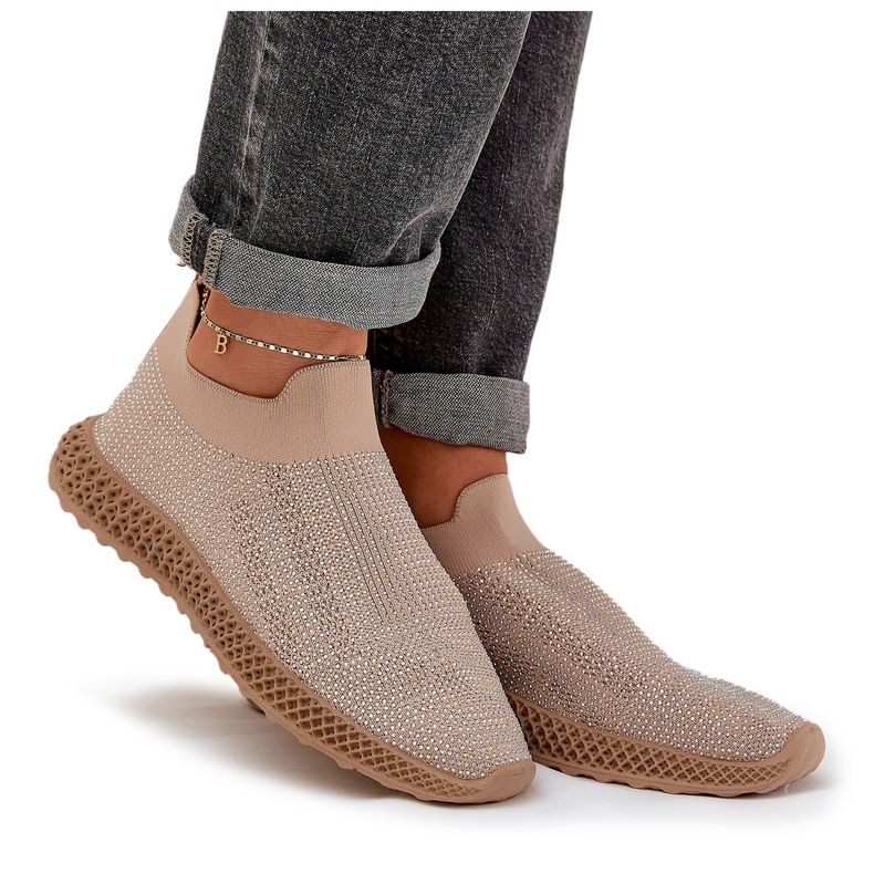 S.Barski Slocated Women's Sports Shoes med TW121 Beige 5