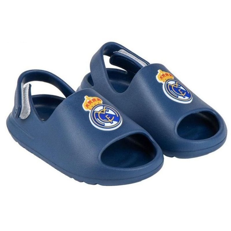 Real Madryt Sandaler Real Madrid Beach Pool Flip Flope Blue Eva Jr 2300006792N blå 1