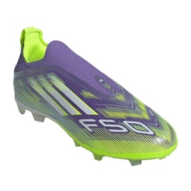 Adidas f50 elite ll fg jr jh7709 fotbollsskor purpur 1