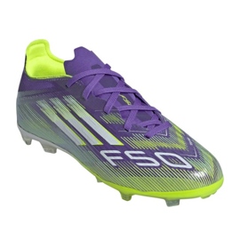 Adidas f50 elite fg jr jh7714 fotbollsskor purpur 1