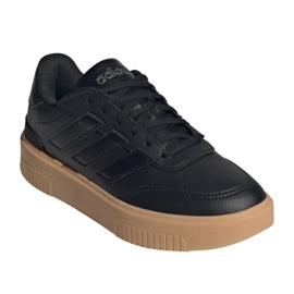 Adidas courtblock skor i JR0728 svart 1