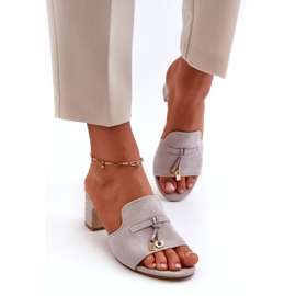 Seastar Kvinnors flip-flops med grågrå ekokumpen 1