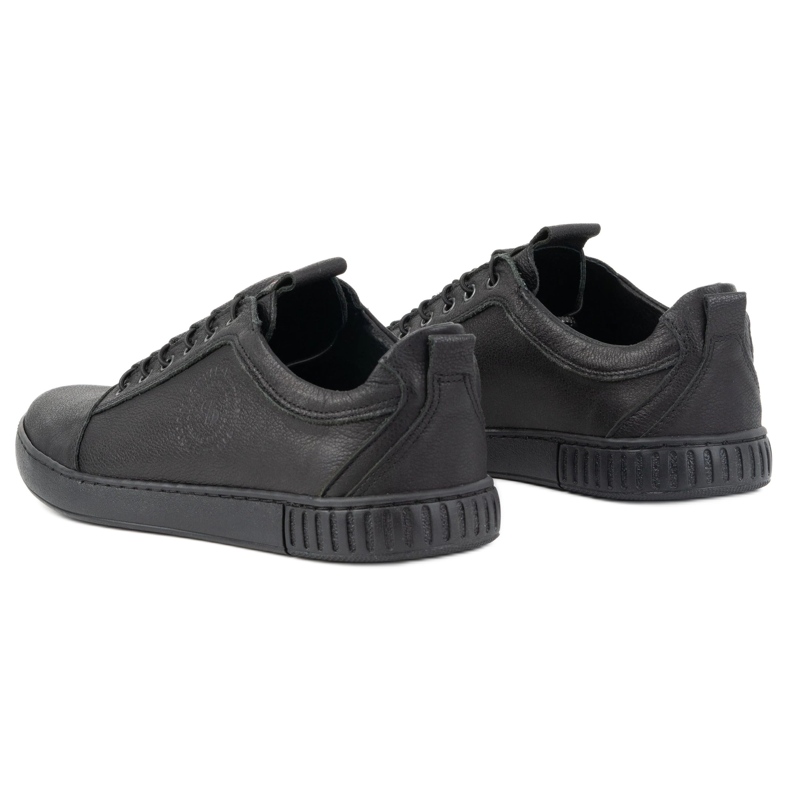 Polbut Herrskor i läder 2121/2 svart 9