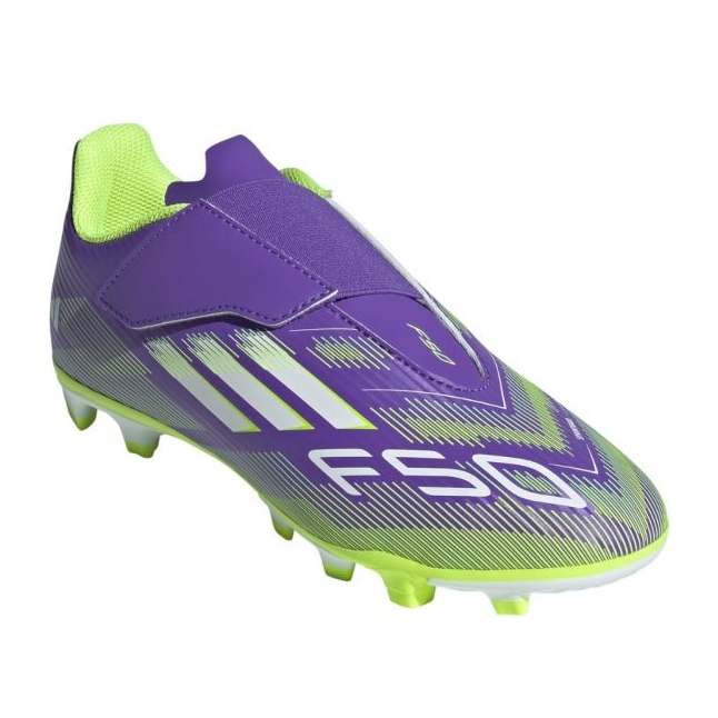 Adidas F50 Club H&amp;L FG/MG JR JI0036 Fotbollskor violett 2