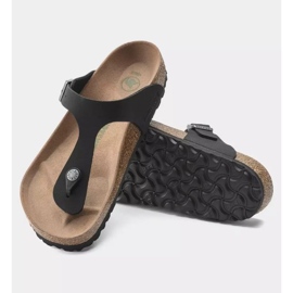 Mäns flip -flops Birkenstock Gizeh BS 1020380 svart 2