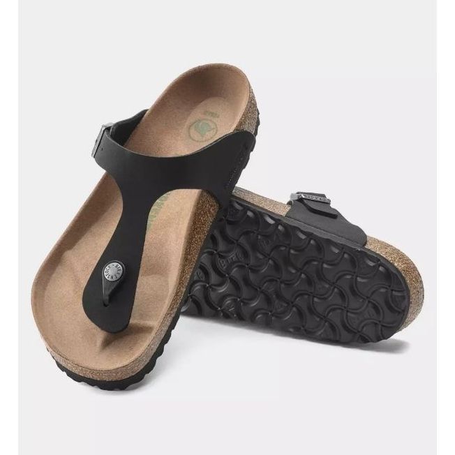 Mäns flip -flops Birkenstock Gizeh BS 1020380 svart 2