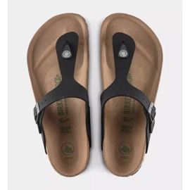 Mäns flip -flops Birkenstock Gizeh BS 1020380 svart 3