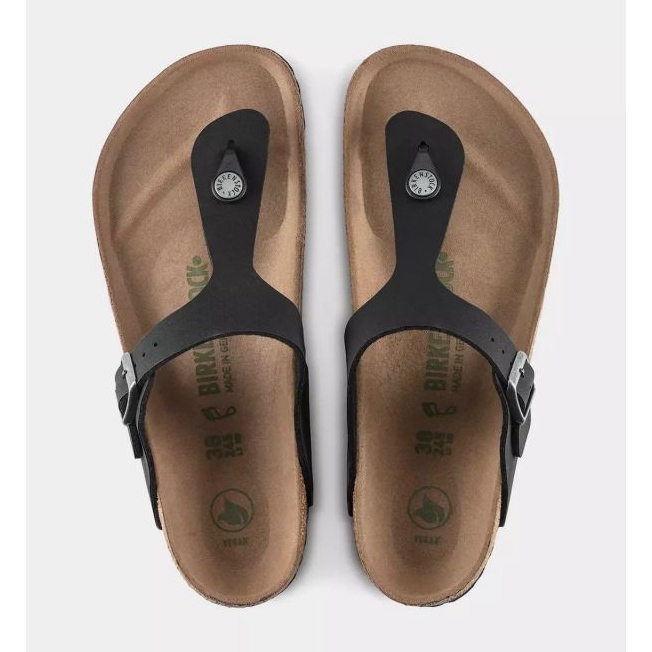 Mäns flip -flops Birkenstock Gizeh BS 1020380 svart 3