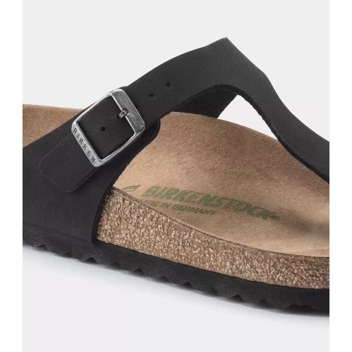 Mäns flip -flops Birkenstock Gizeh BS 1020380 svart 4