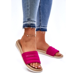 Kvinnors inblu SF000003 flip flops rosa 1