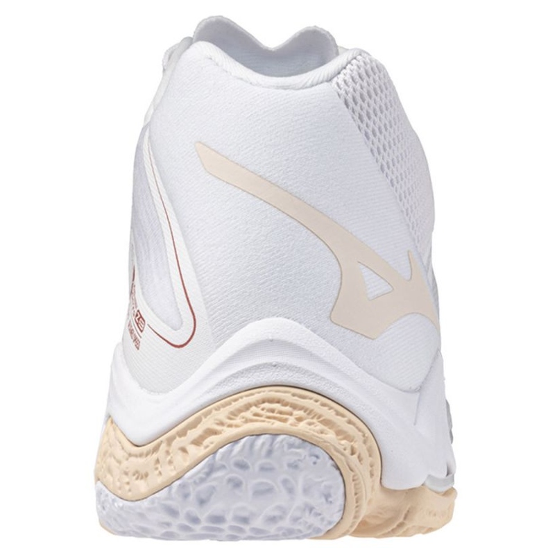 Mizuno Wave Lightning Z8 Mid V1GC240525 volleybollskor vit 3