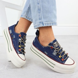 Goe jeans sneakers i RR2N4103 INT2100 blå 2