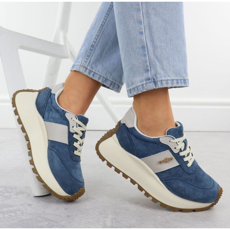 Filippo -skor på en tjock plattform i DP6785 PAW637B 2