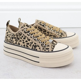 News Nyheter sneakers på plattformen 9157 EVE512 brun 2