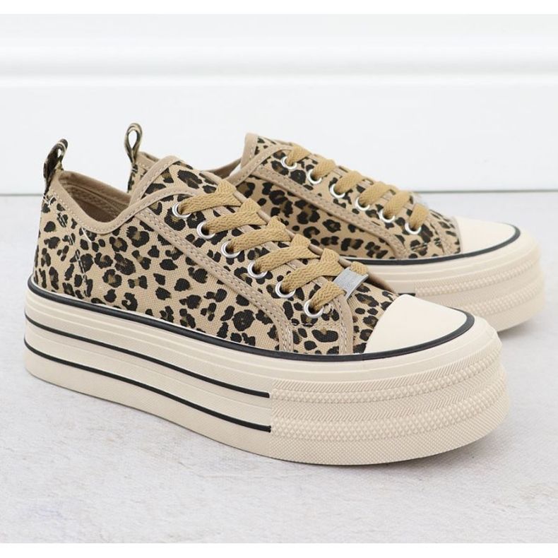 News Nyheter sneakers på plattformen 9157 EVE512 brun 2