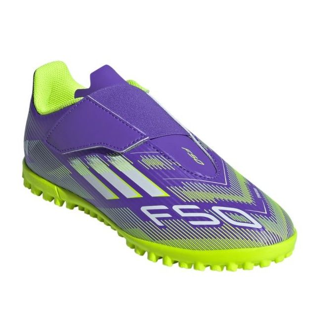 Adidas f50 klubb vel tf jr ji0034 fotbollsskor violett 2