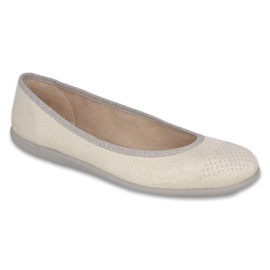 Befado Youth Ballerinas 309Q022 Silver 1