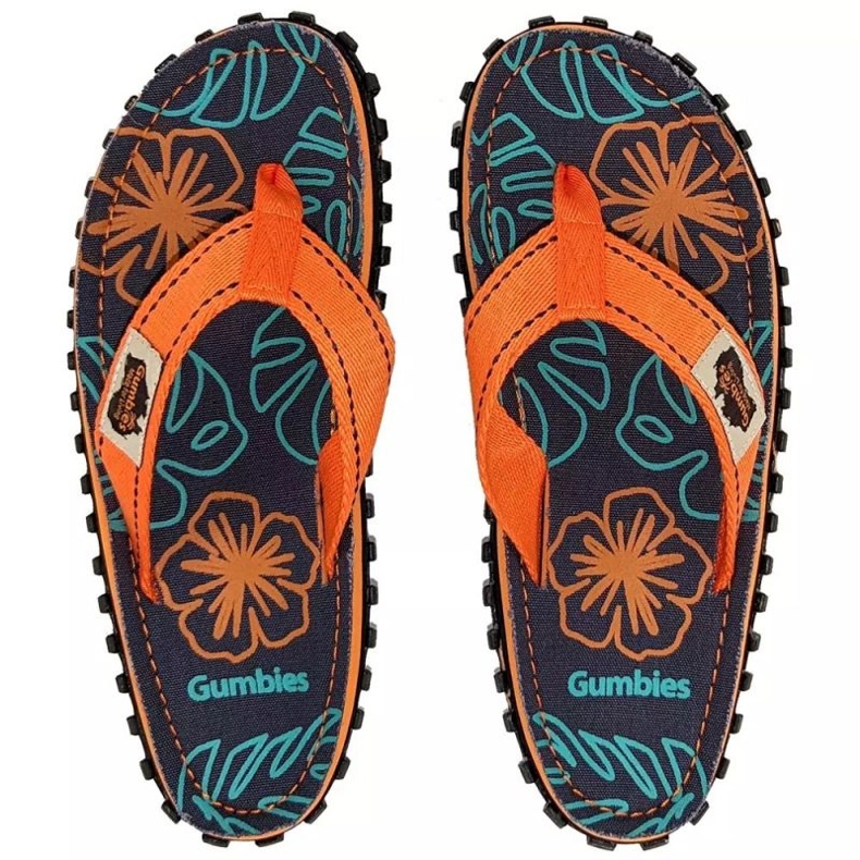 Gumbies Islander Flip Flops GU-FFISL106 orange 4