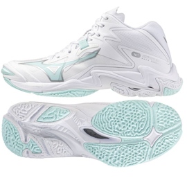 Mizuno Wave Lighting Z8 Mid Shoes in V1GC240545 vit 1