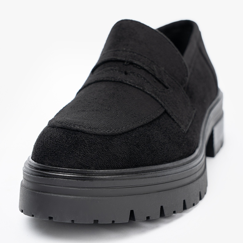 Diamantique Eleganta kvinnors skor på plattformen svart 1