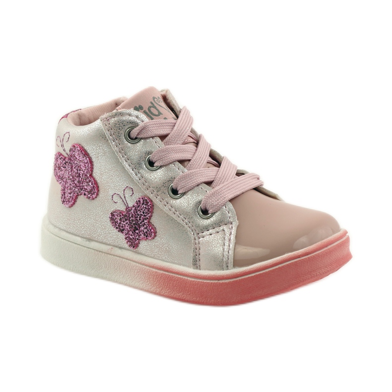 American Club Sportiga tjejers amerikanska fjärilar rosa grå 1