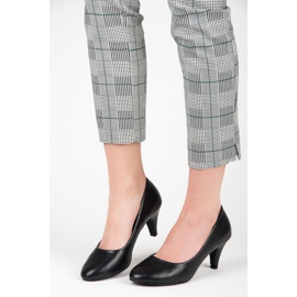 Bella Star Klassiska affärspumpar svart 1