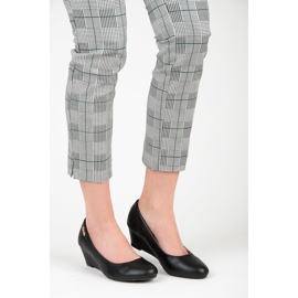 Super Me Svarta wedge pumps 2