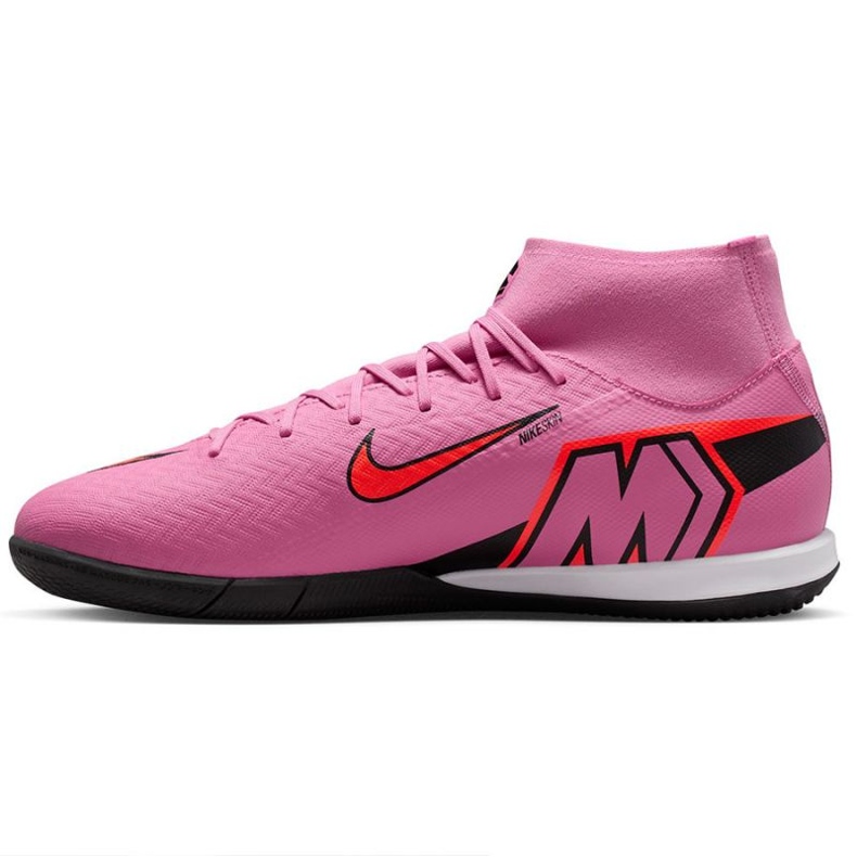 Nike Zoom Mercurial Superfly 10 Academy IC FQ8332-600 skor rosa 2