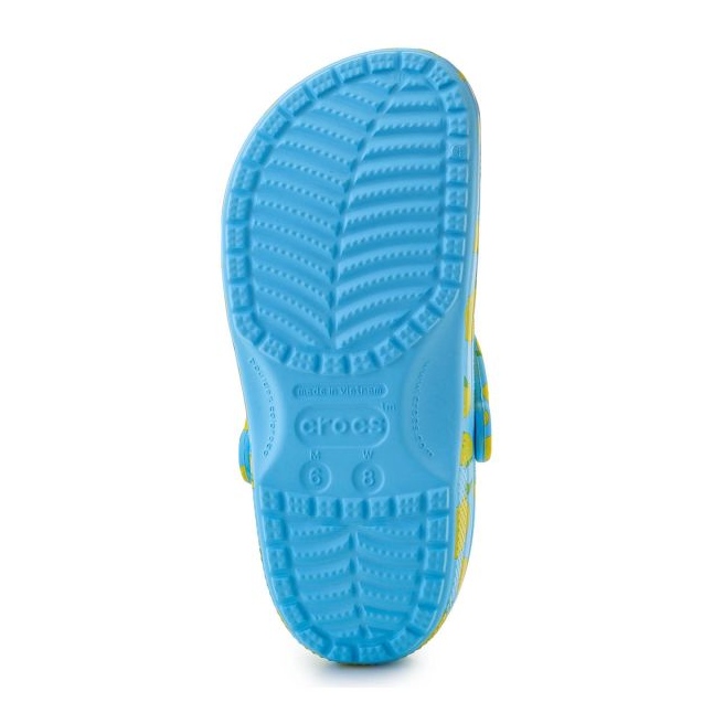 Crocs Classic Fresh Fruss Clog 211008-4WD 39/40 flip-flops blå 6