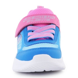 Skechers s Lights-Skechers Sola Glow-Ambre Deluxe JR 303714N-HPBL blå 2