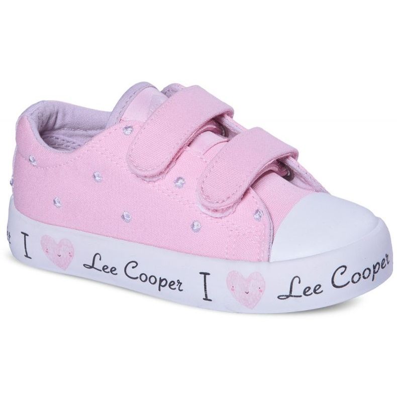 Barnskor Lee Cooper JR LCW-25-02-3265K rosa 1