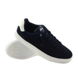 American Club Herrskor sneakers American 17003 marinblå sneakers 3