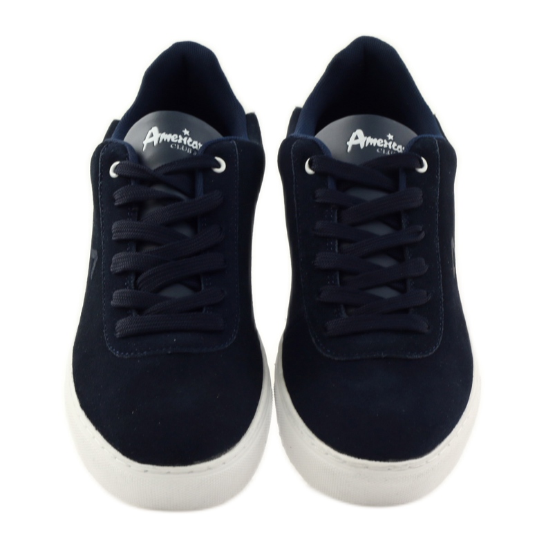 American Club Herrskor sneakers American 17003 marinblå sneakers 4