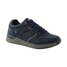 American Club Sportskor för män American 610184 marinblå sneakers 1